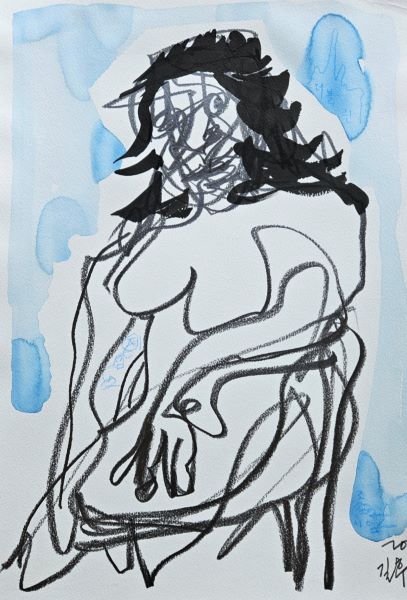 [2024] Untitled, Graphite on paper, Size Unknown